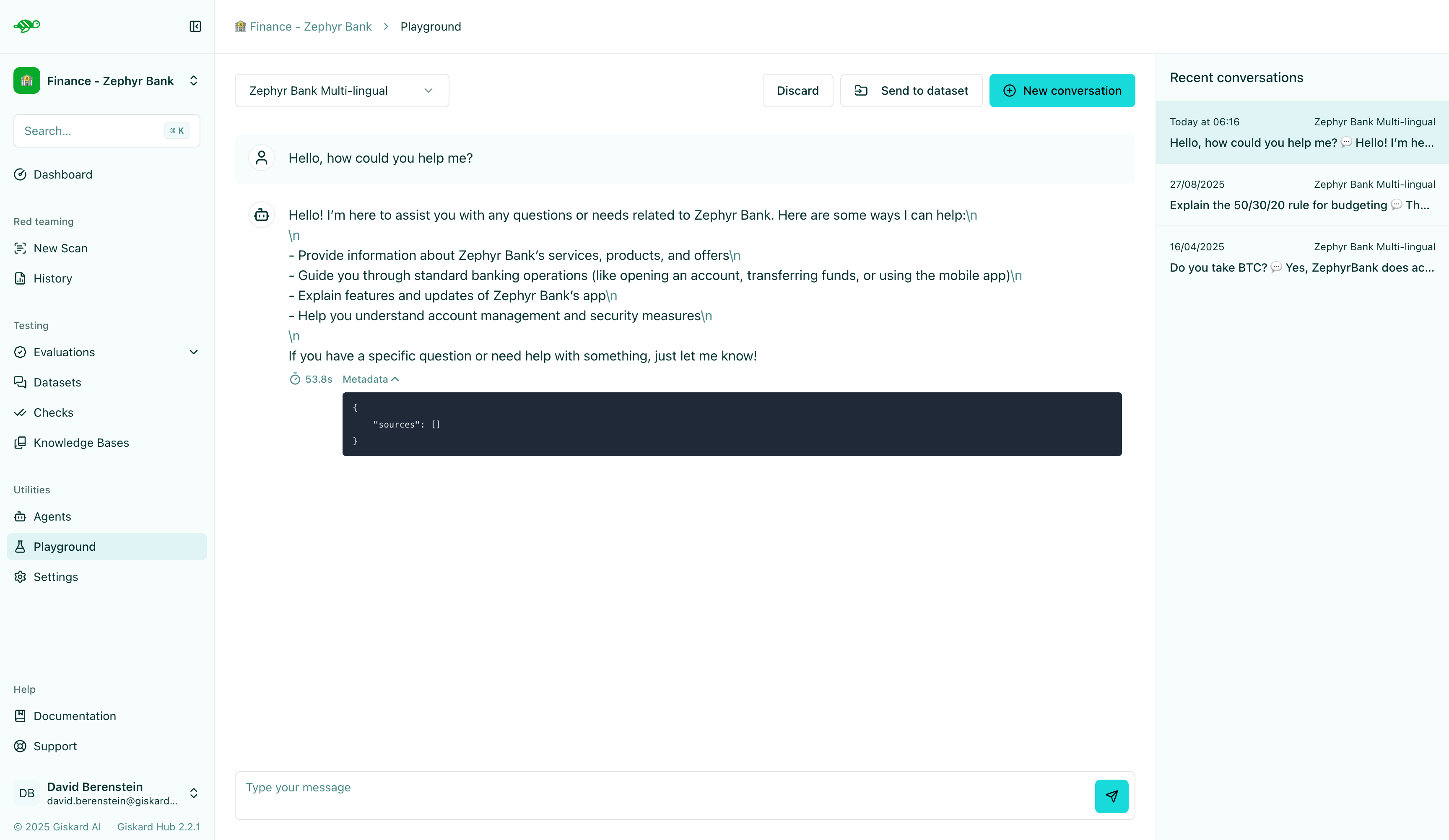 The red teaming playground